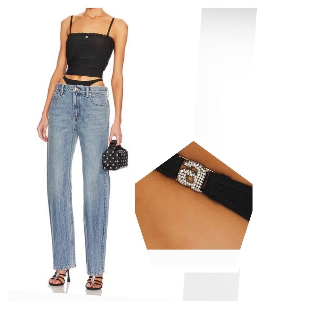 Alexander Wang Classic Blue Straight Jeans